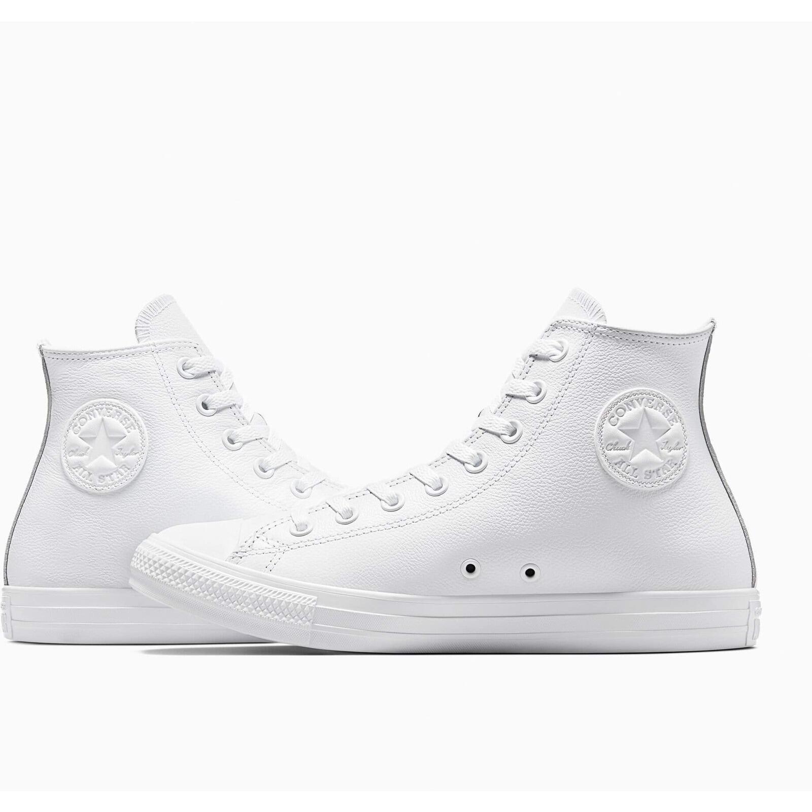 Zapatillas Converse Chuck Taylor All Star Leather, Blanco, Unisexo 3/5