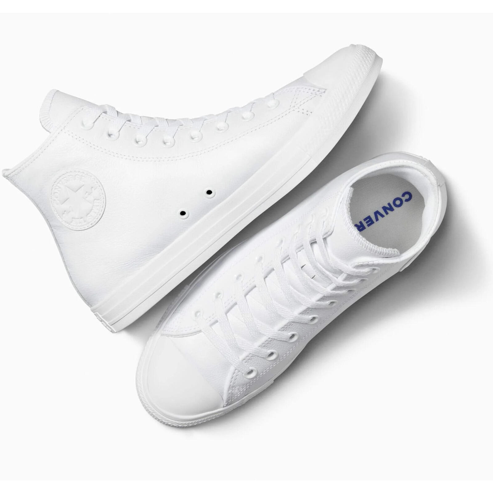 Zapatillas Converse Chuck Taylor All Star Leather, Blanco, Unisexo 2/5