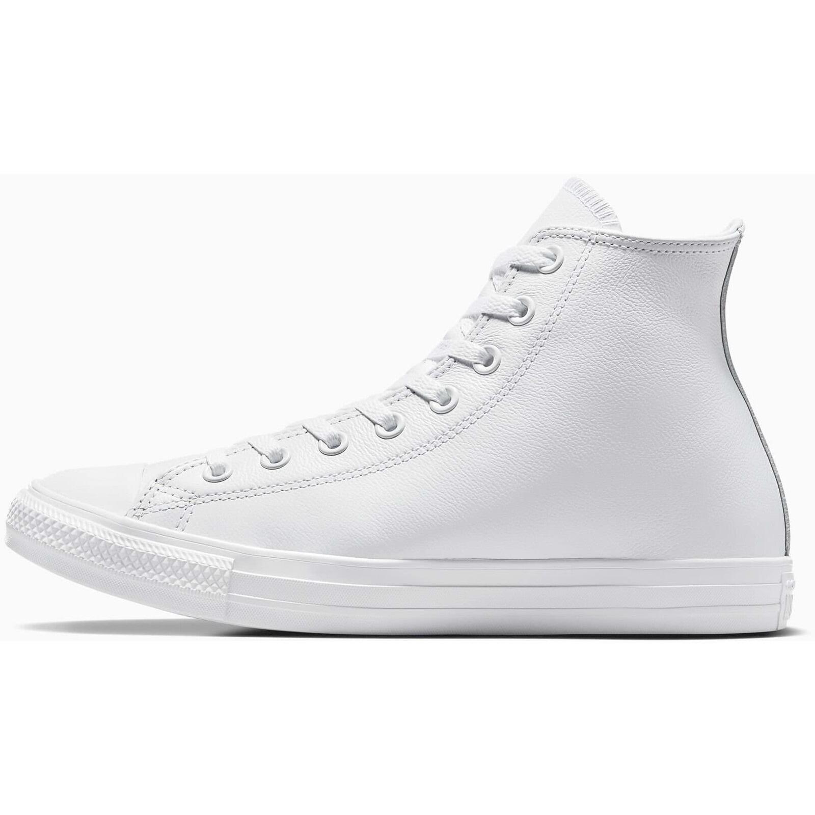 Zapatillas Converse Chuck Taylor All Star Leather, Blanco, Unisexo 5/5