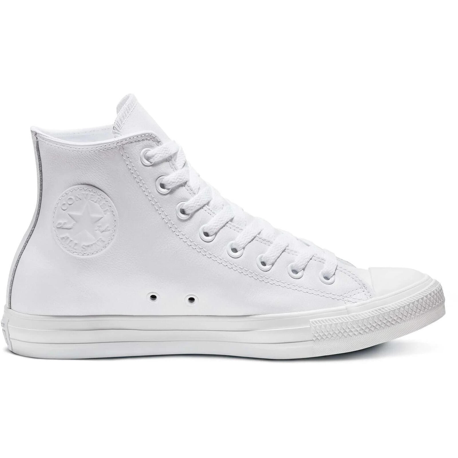 Converse - Baskets Converse Chuck Taylor All Star Leather, Blanc, Unisexe - Chaussures De Sport - Blanc - 35 - Decathlon