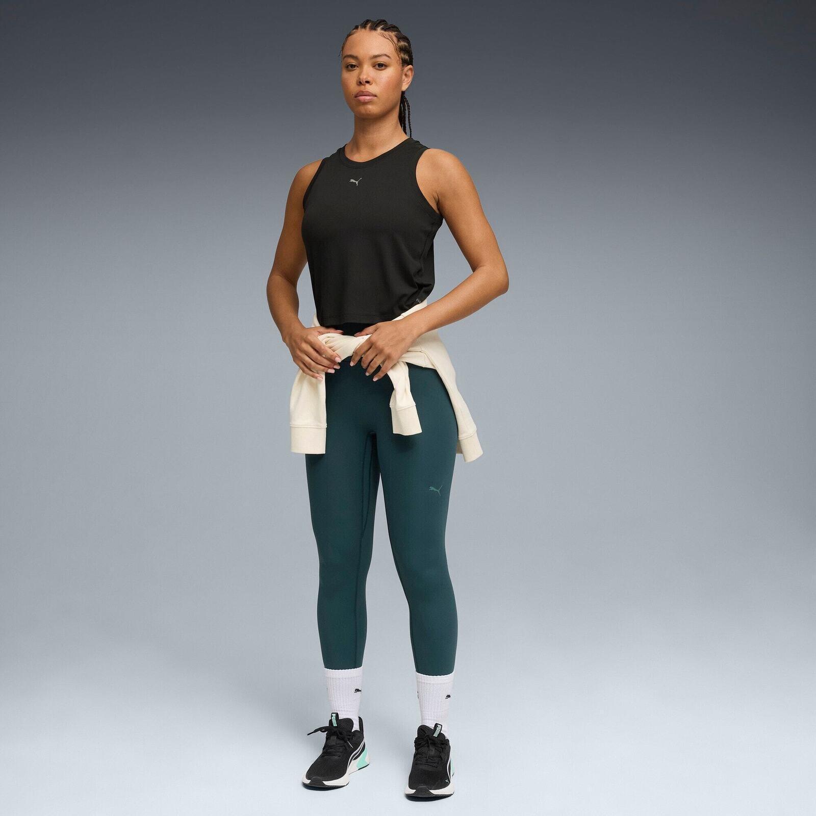 Camiseta Puma W Cloudspun Sleeveless Tank, Negro, Mujer 3/5