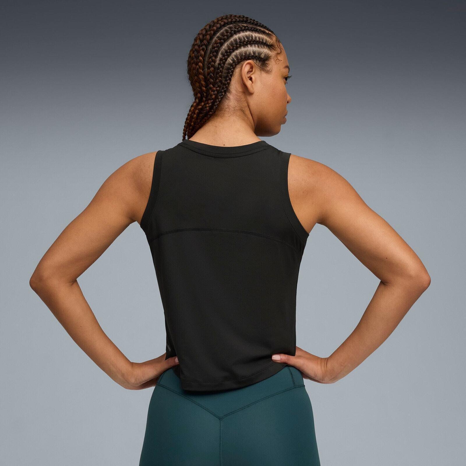 Camiseta Puma W Cloudspun Sleeveless Tank, Negro, Mujer 2/5
