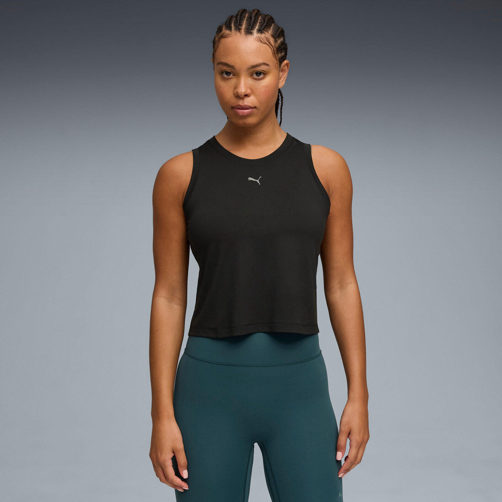 Camiseta Puma W Cloudspun Sleeveless Tank, Negro, Mujer 4/5