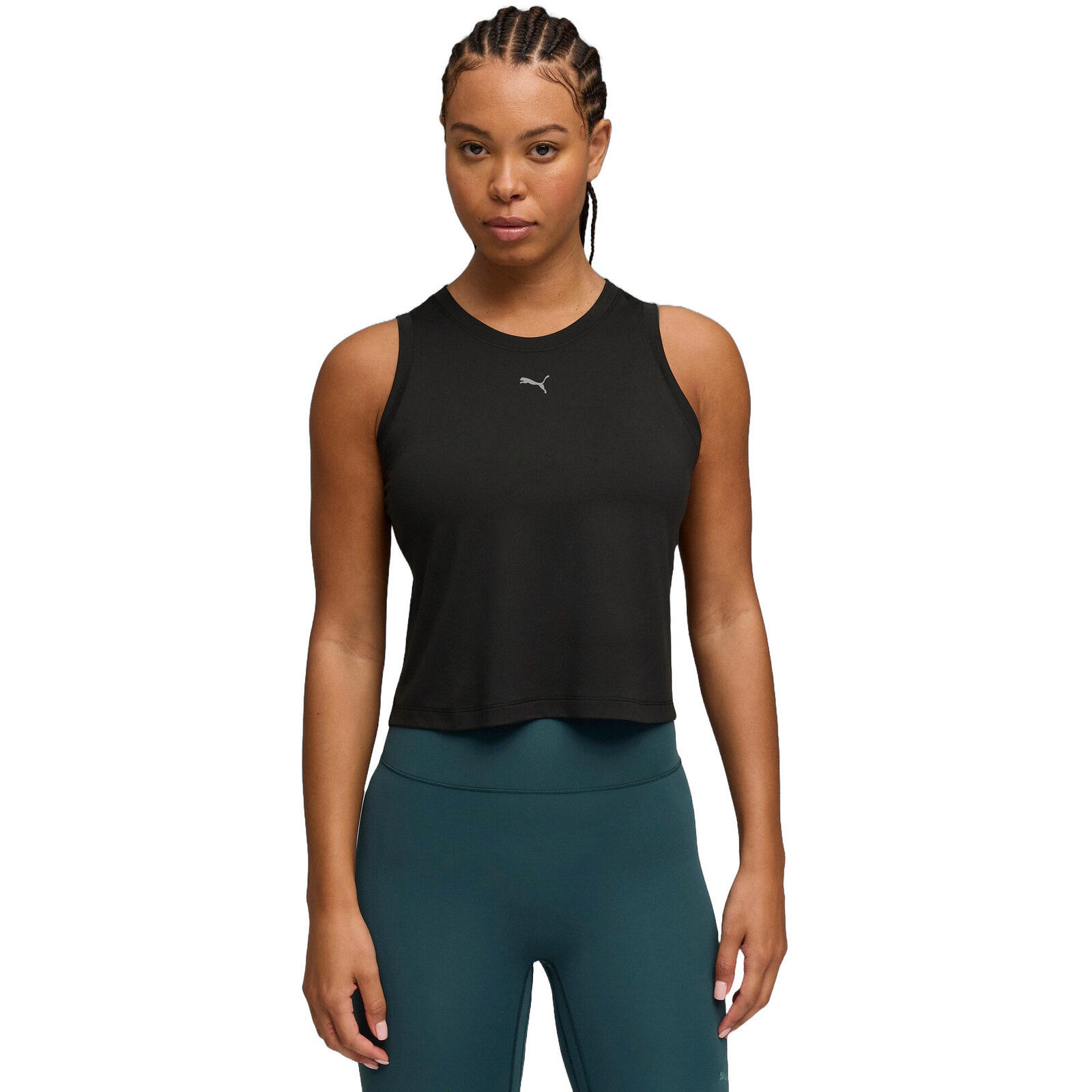 Puma - Maillot De Corps Puma W Cloudspun Sleeveless Tank, Noir, Femmes - Débardeur - Noir - Decathlon