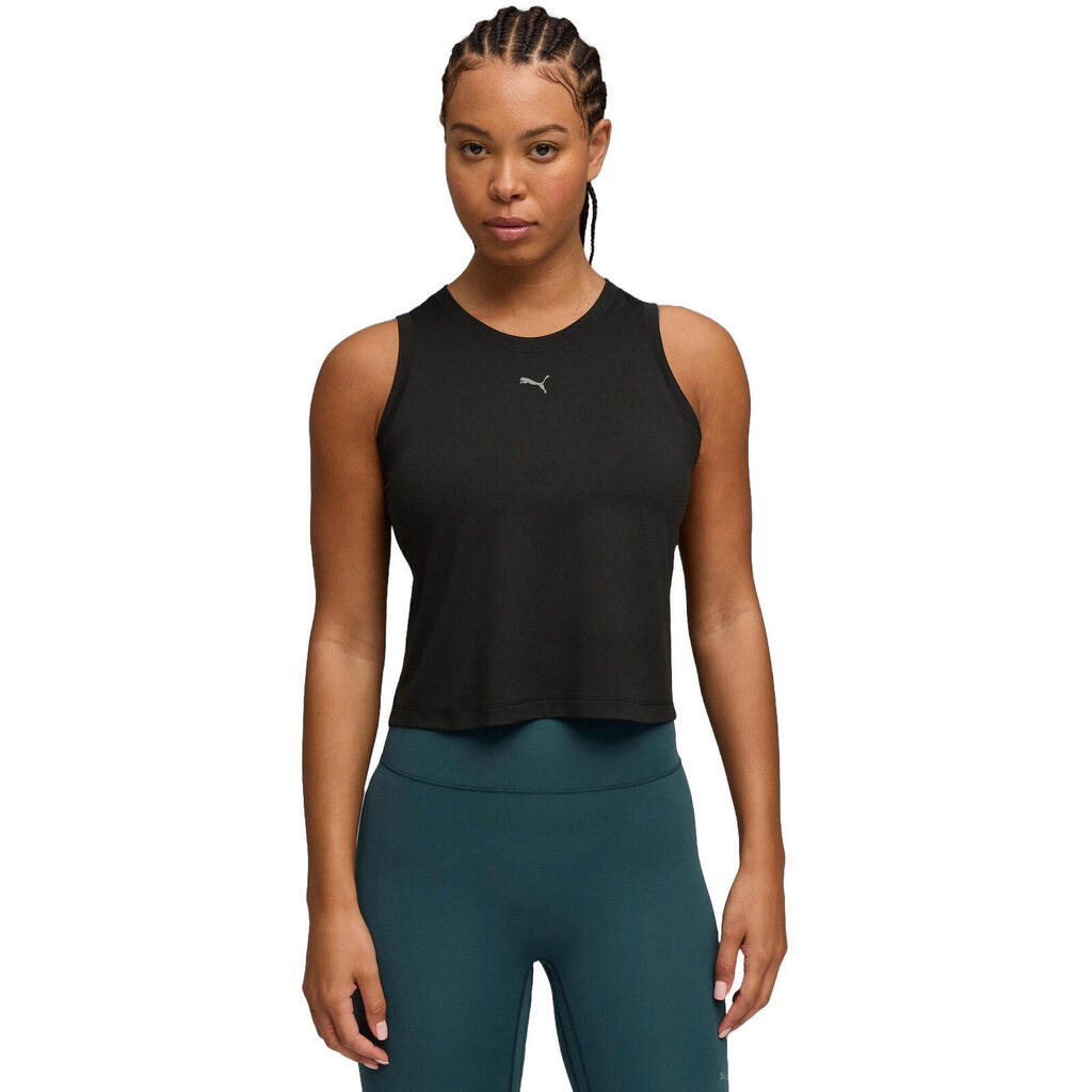 Undershirt Puma W Cloudspun Sleeveless Tank, Black, Women
