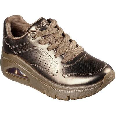 Sneakers skechers uno icon - lustrous air, bruin, dames