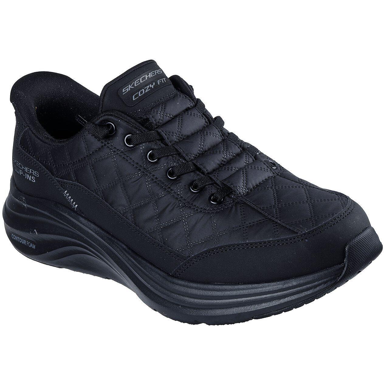 Pantofi sport barbati Skechers Contour Foam - Cozy, Negru