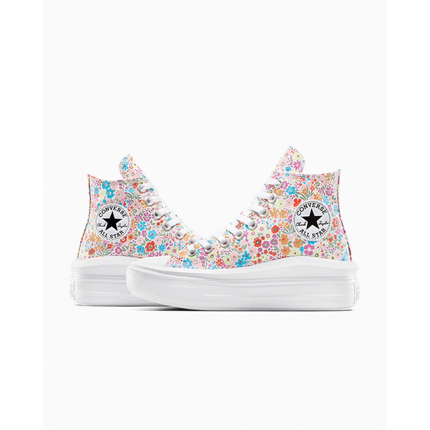 Unisex Cipő, textil - Converse Chuck Taylor All Star Move Platform Mini Flowers 3/5