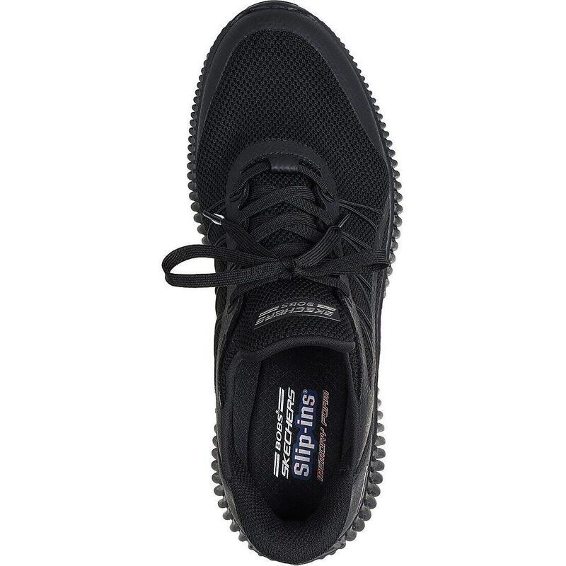 Pantofi sport barbati Skechers Bobs Geo Lite-fixed Edge, Negru
