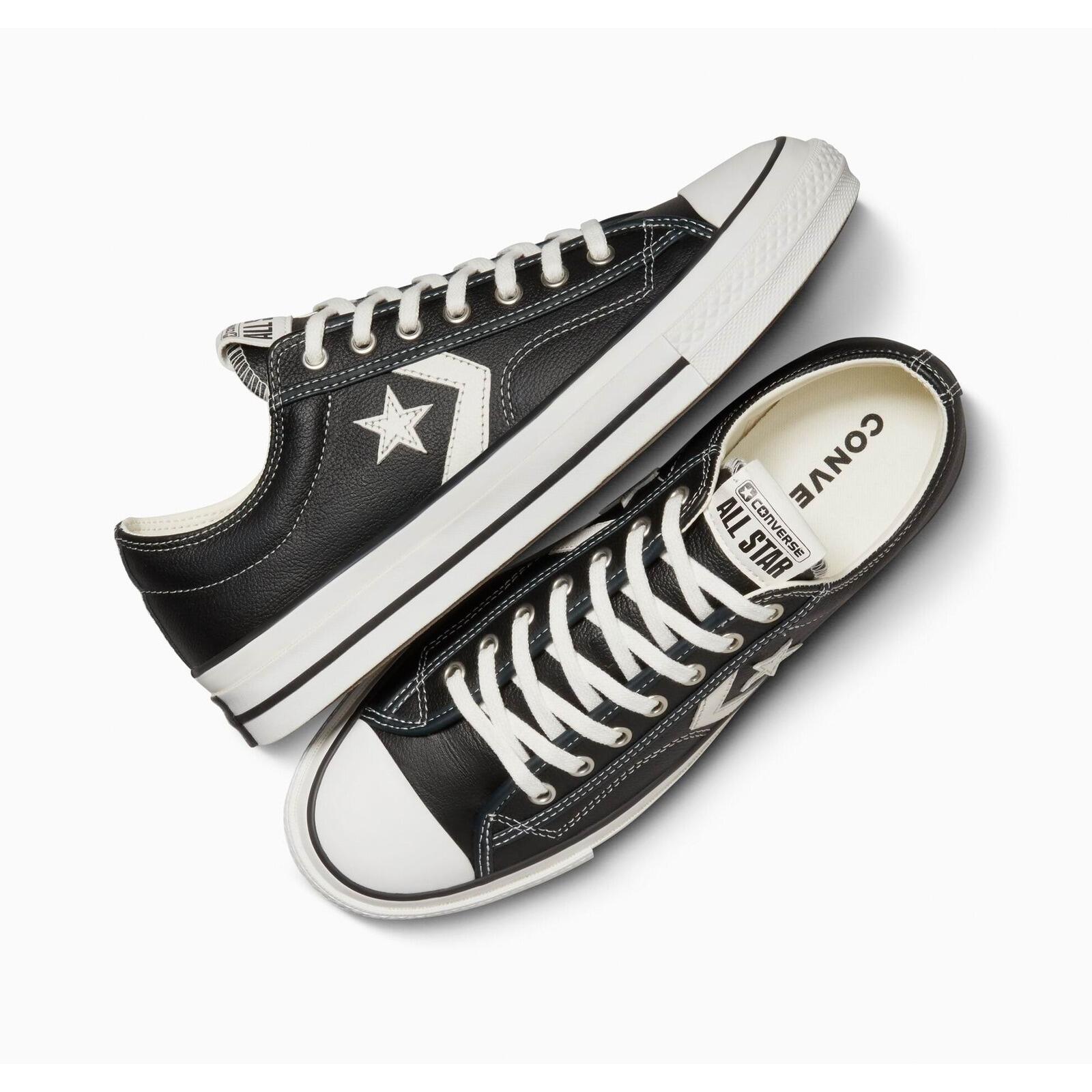 Baskets Converse Star Player 76 Fall Leather, Noir, Unisexe 2/5
