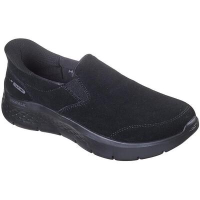 Sneakers skechers go walk flex - rue, zwart, dames