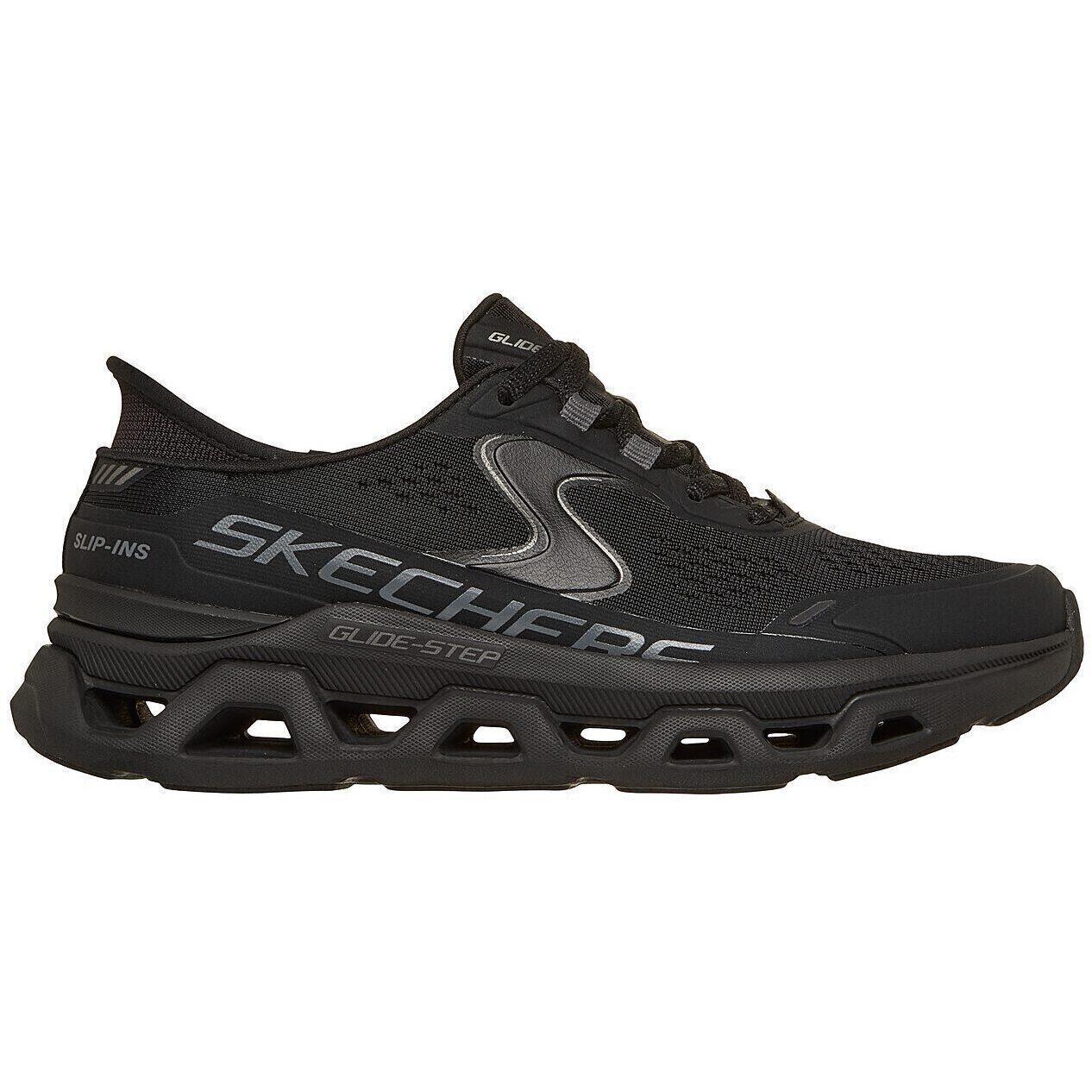 Baskets Skechers Glide-step Atlus, Noir, Femmes 3/5