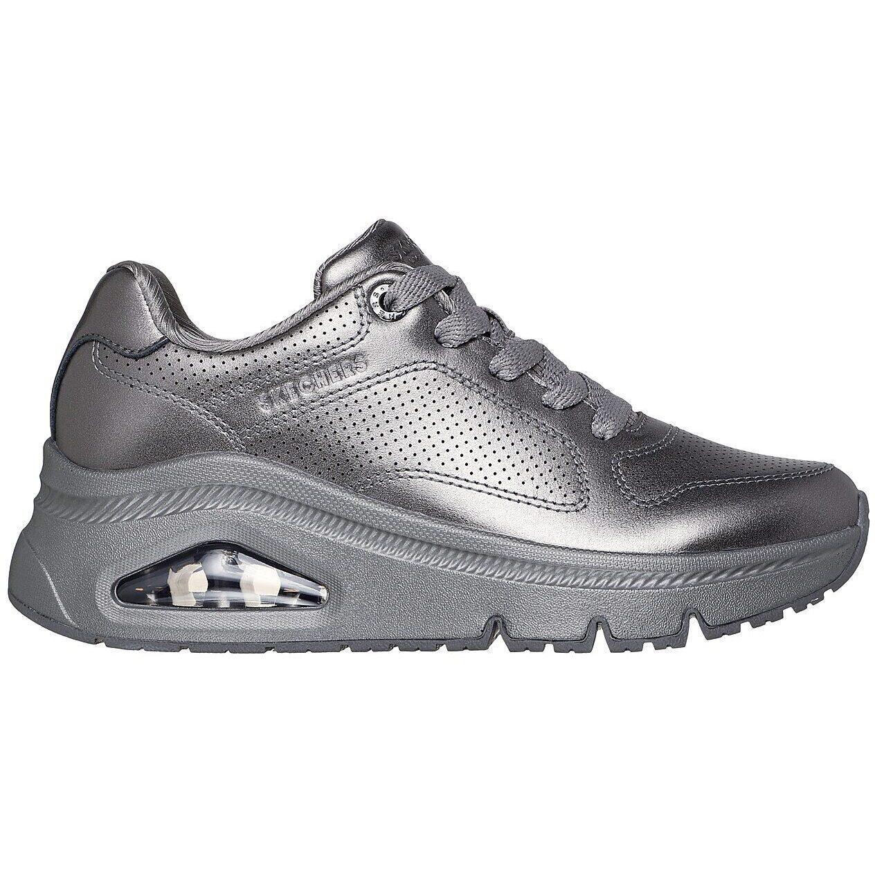 Baskets Skechers Uno Icon - Lustrous Air, Gris, Femmes 2/3