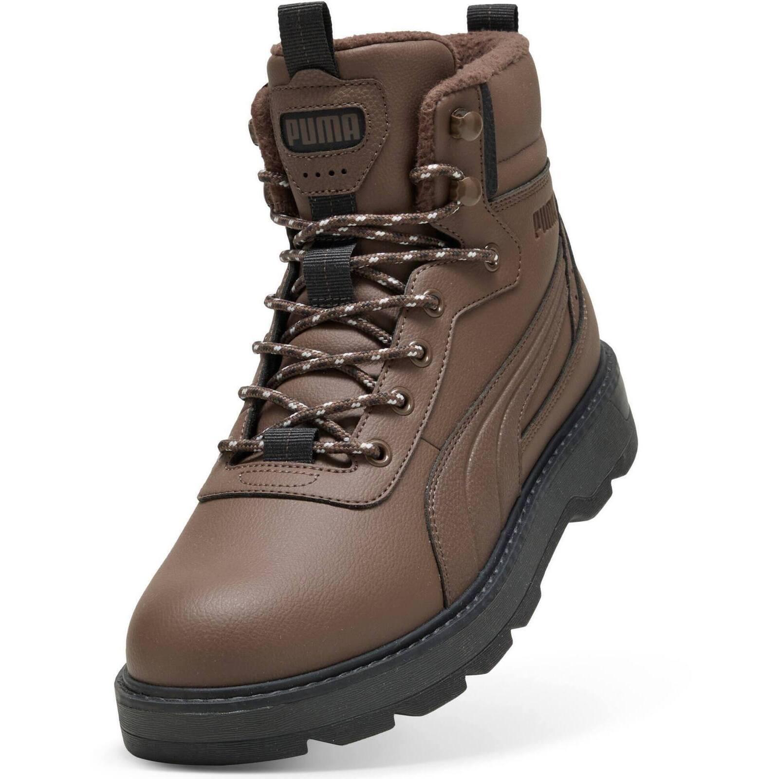 Botas Puma Desierto V3 Flat, Castanho, Unissex 5/7
