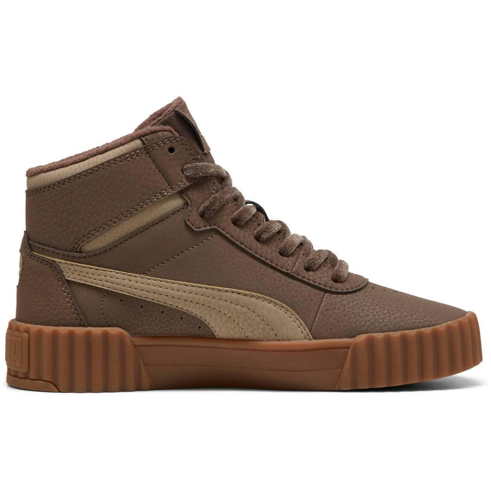 Scarpe da ginnastica Puma Carina 3.0 Mid, Marrone, Donne 5/7