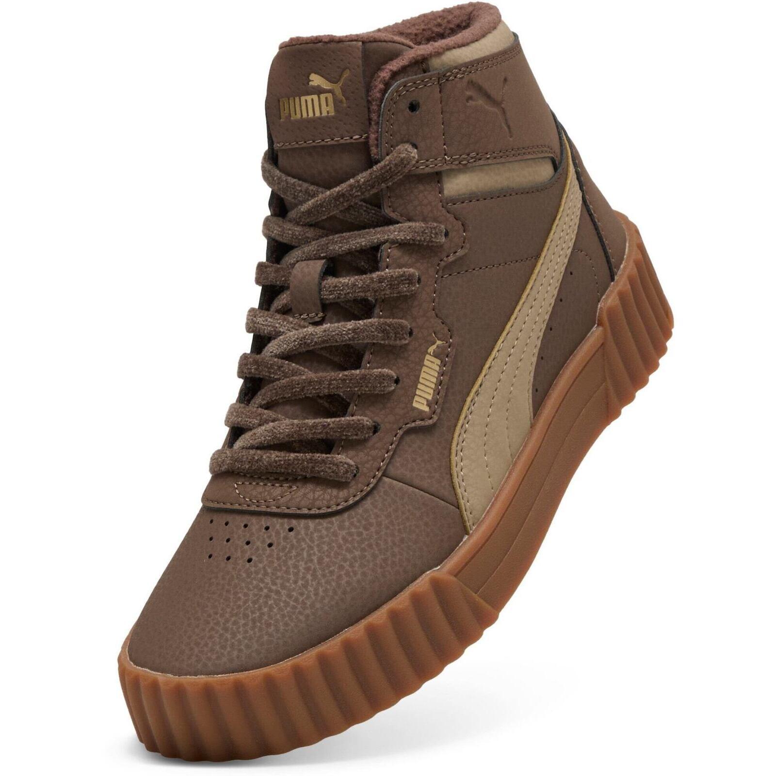 Scarpe da ginnastica Puma Carina 3.0 Mid, Marrone, Donne 4/7