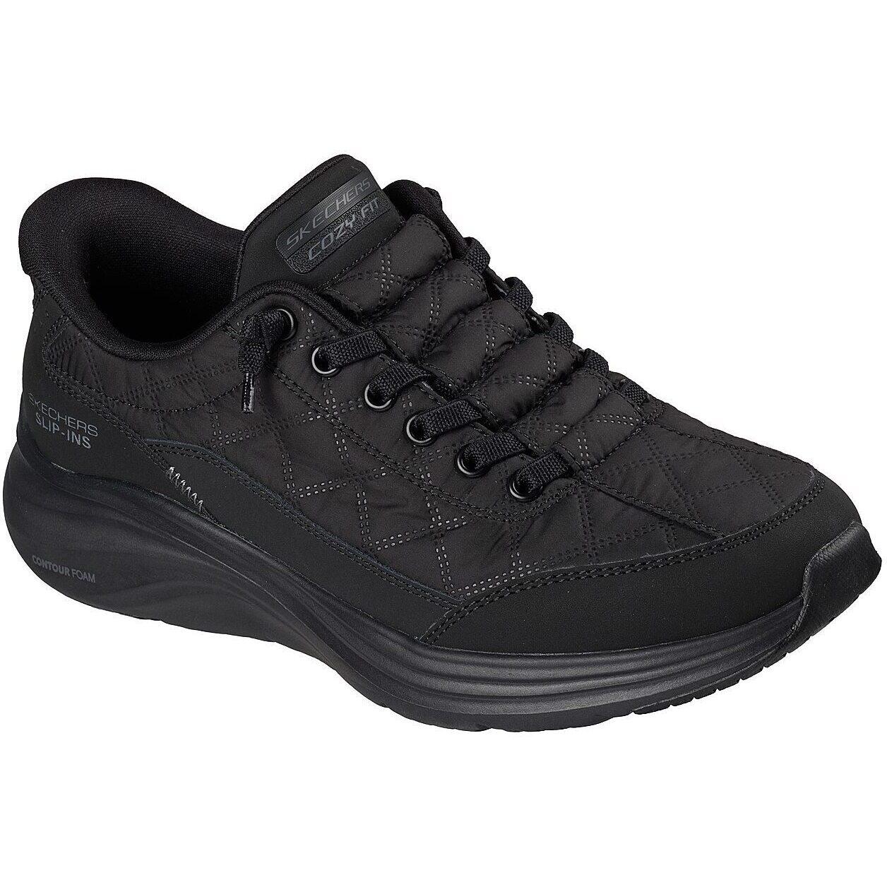 Skechers - Baskets Skechers Contour Foam, Noir, Femmes - Chaussures De Sport - Noir - Decathlon