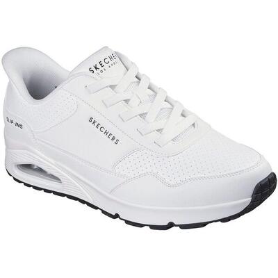 Sneakers skechers uno-banksia luxe, wit, mannen