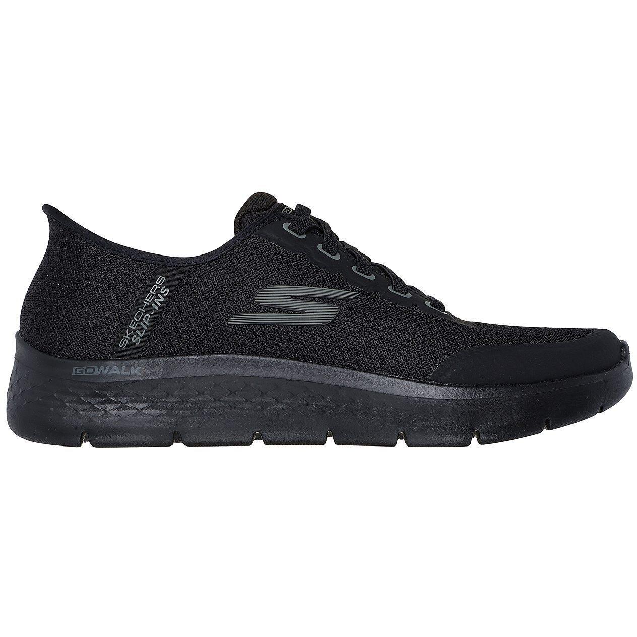 Turnschuhe Skechers Go Walk Flex - Netro, Schwarz, Herren 3/5