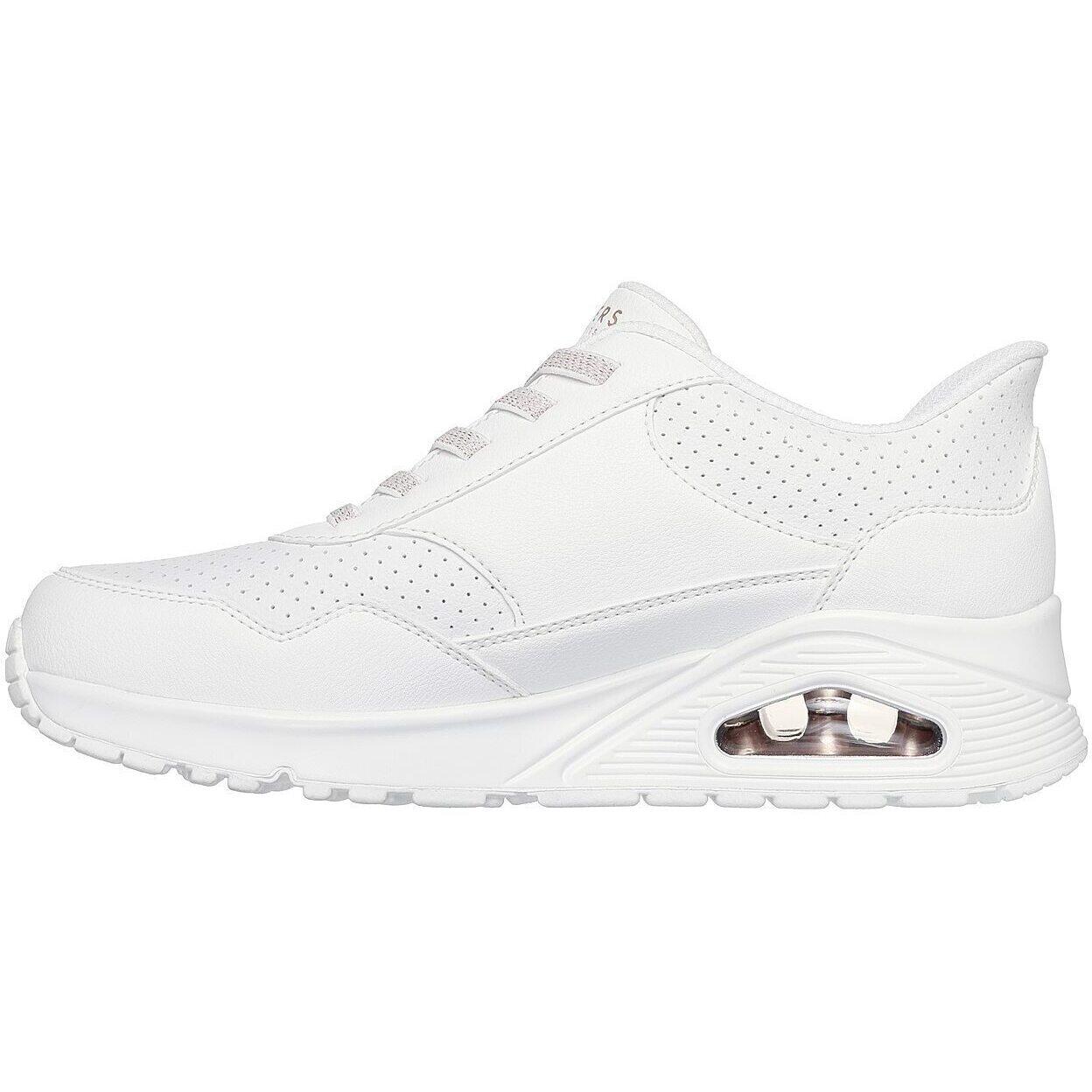 Baskets Skechers Uno - Banksia Luxe, Blanc, Femmes 5/5