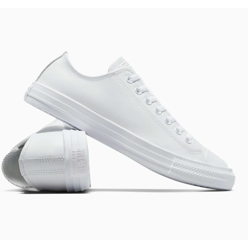 Tenisi unisex Converse Chuck Taylor All Star Leather, Alb