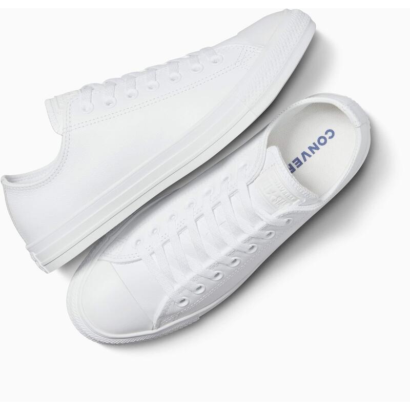 Tenisi unisex Converse Chuck Taylor All Star Leather, Alb