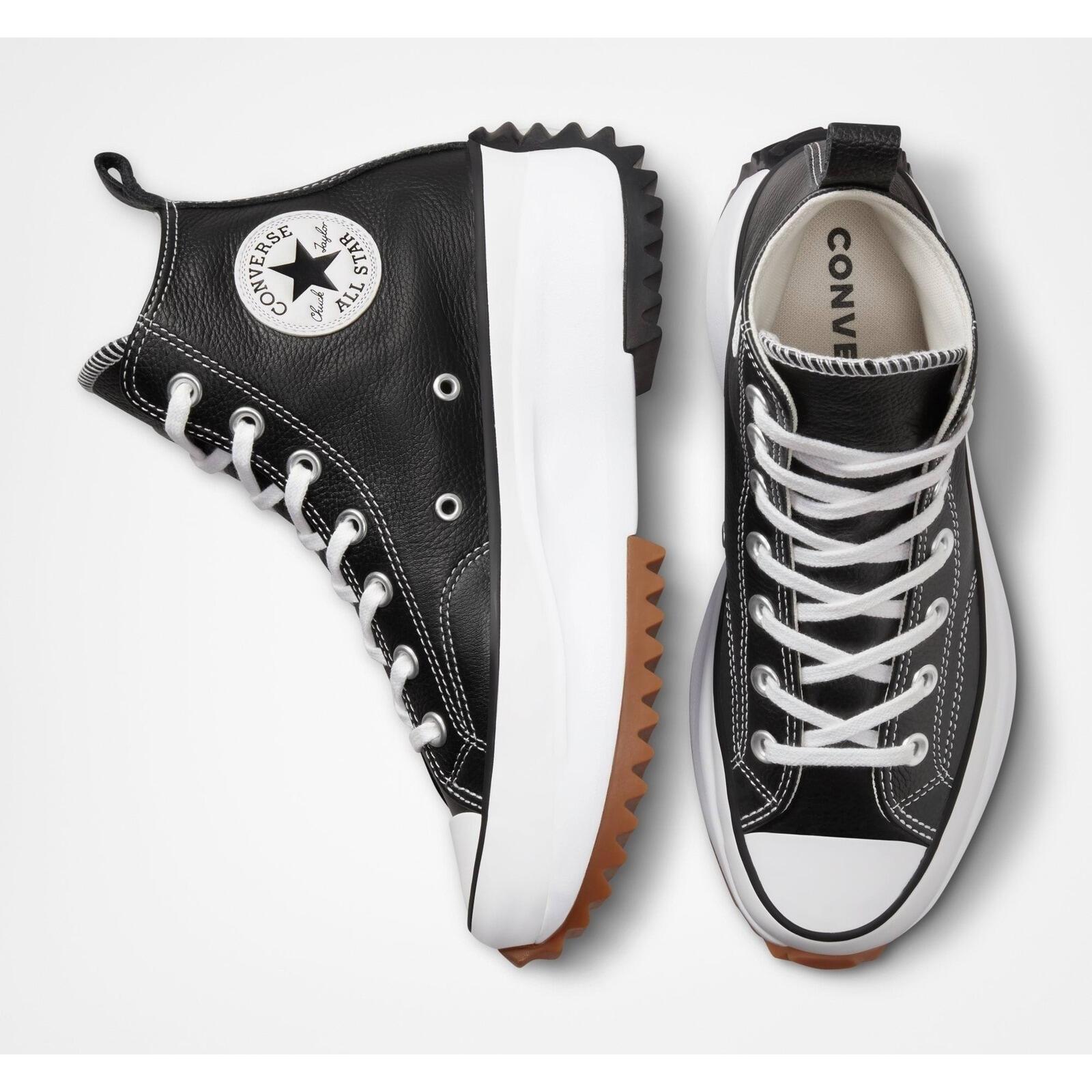 Baskets Converse Run Star Hike Platform Foundational, Noir, Unisexe 2/5