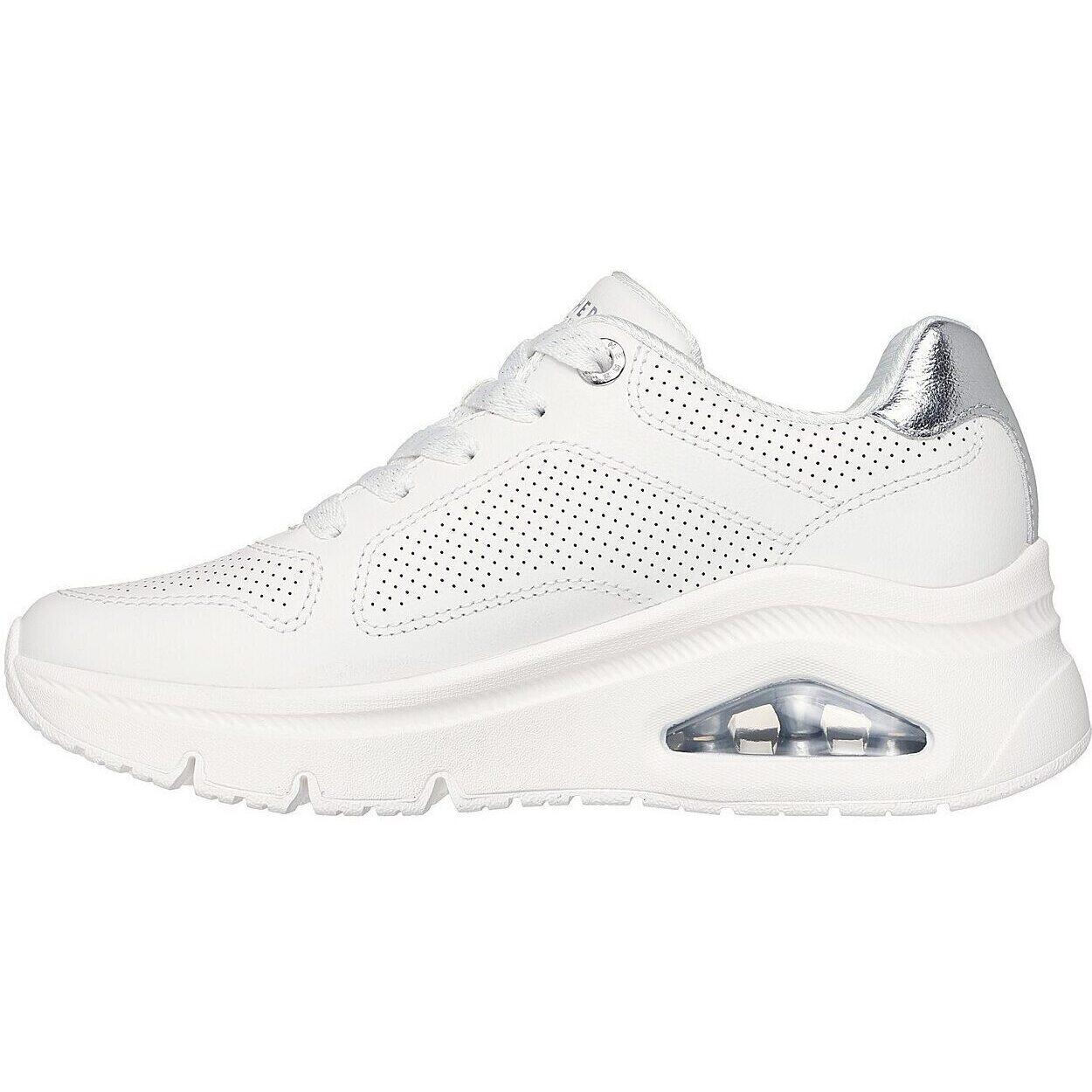 Baskets Skechers Uno Icon - Idolized Air, Blanc, Femmes 5/5