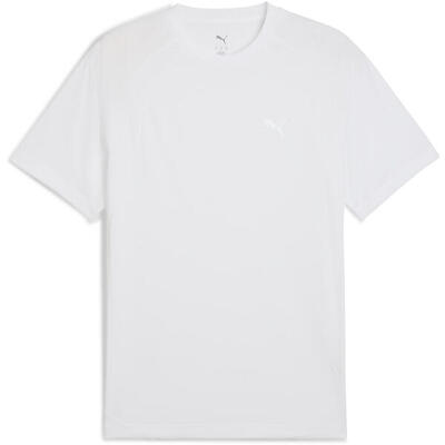 T-shirt puma evostripe tee. wit. mannen