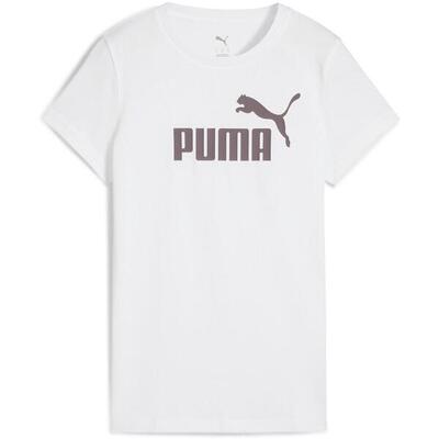 T-shirt puma ess no. 1 logo tee s, wit, uniseks
