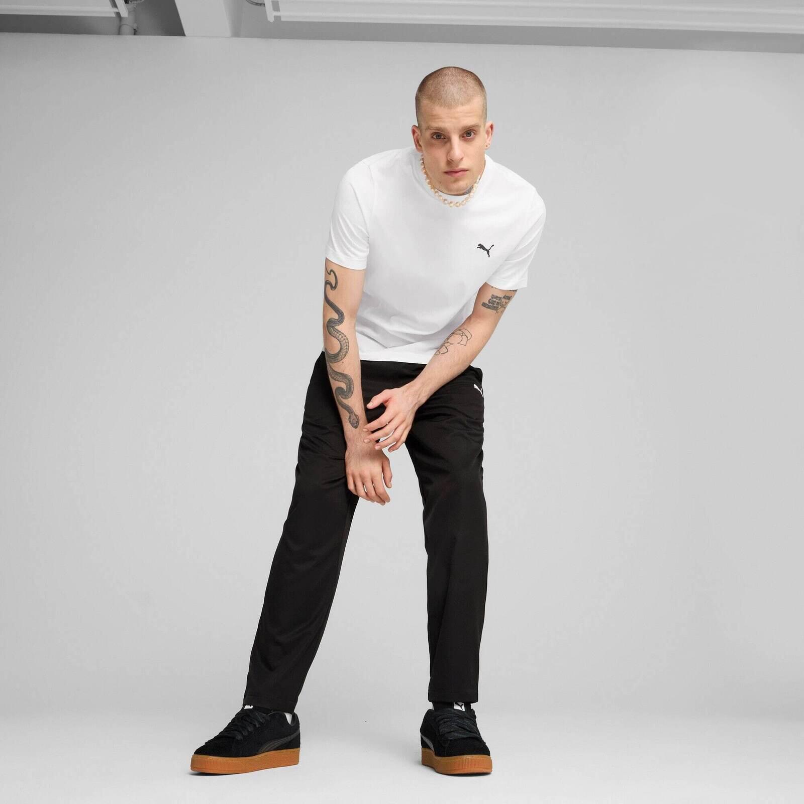 Maglietta Puma ESS Small Logo Tee, Bianca, Uomini 4/6