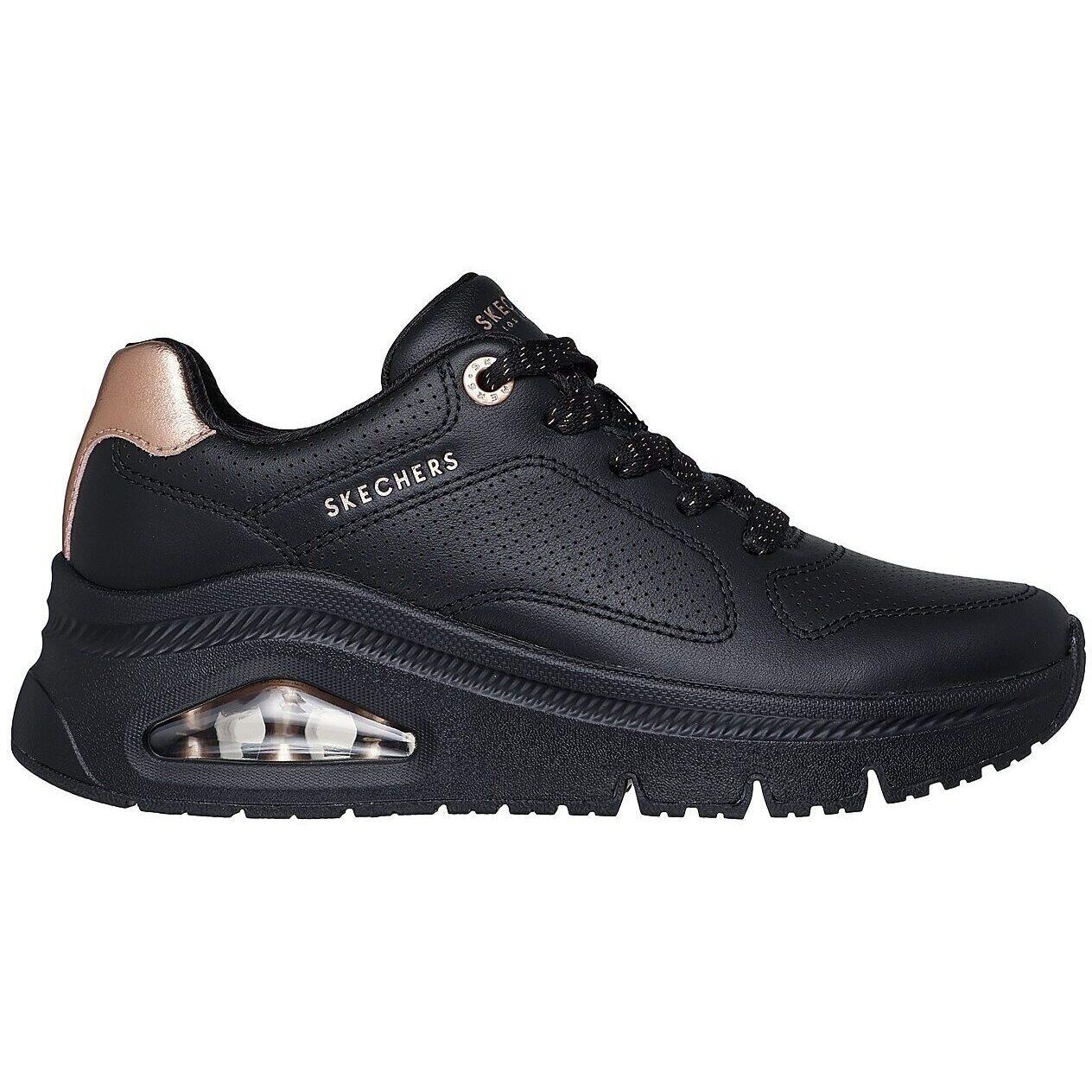 Baskets Skechers Uno Icon - Idolized Air, Noir, Femmes 3/5