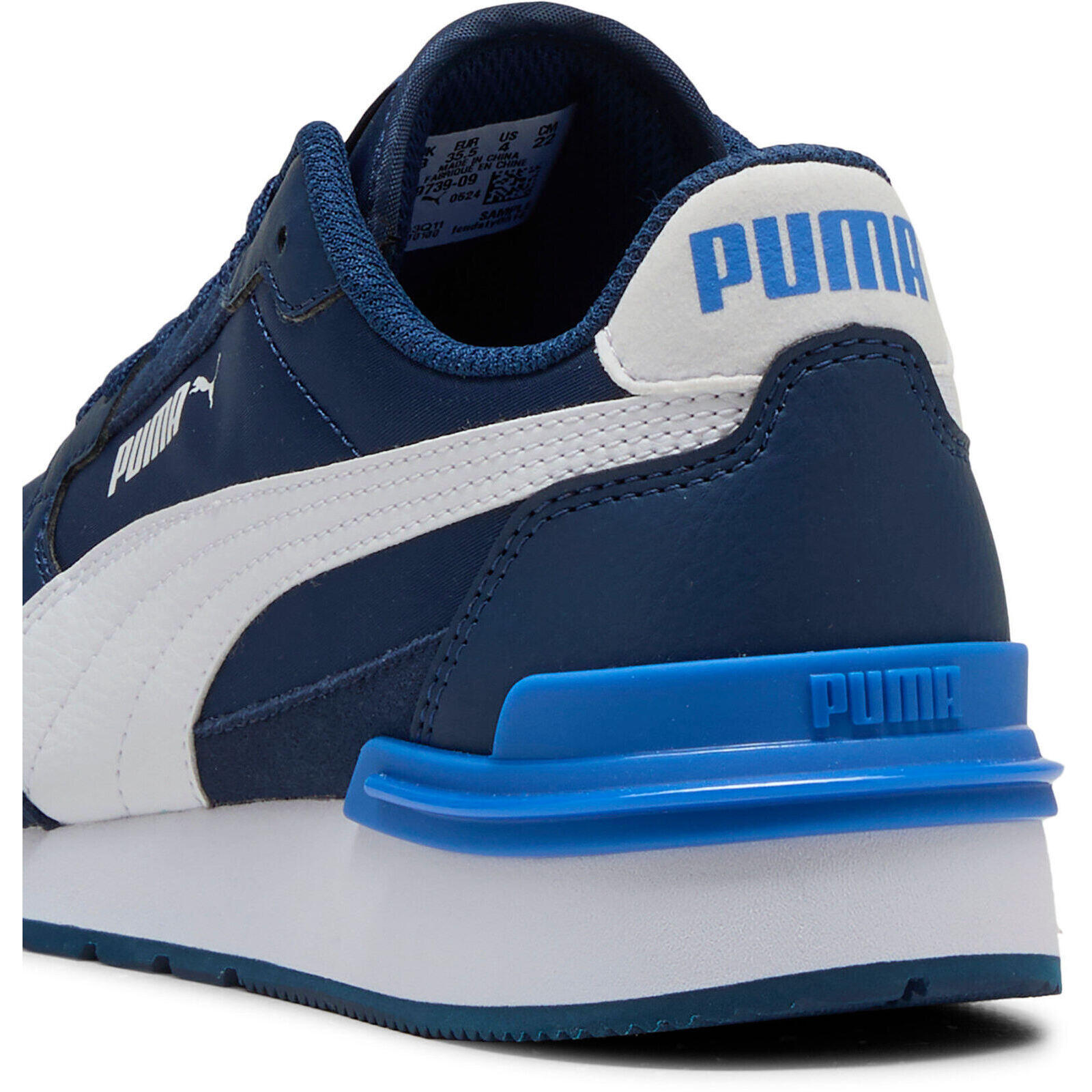 Baskets Puma St Runner V4 Nl Jr, Bleu, Unisexe 5/5