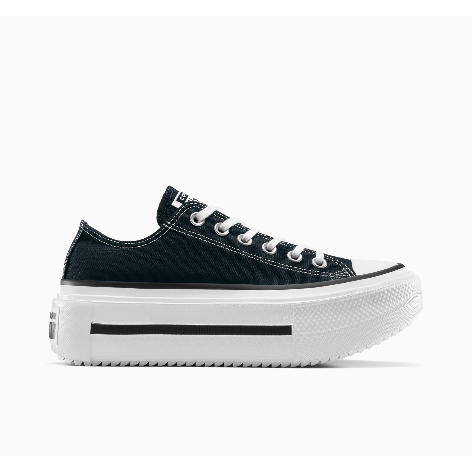 Sneakers Converse Ct As Lift Double Stack, Black, Unisex - Decathlon