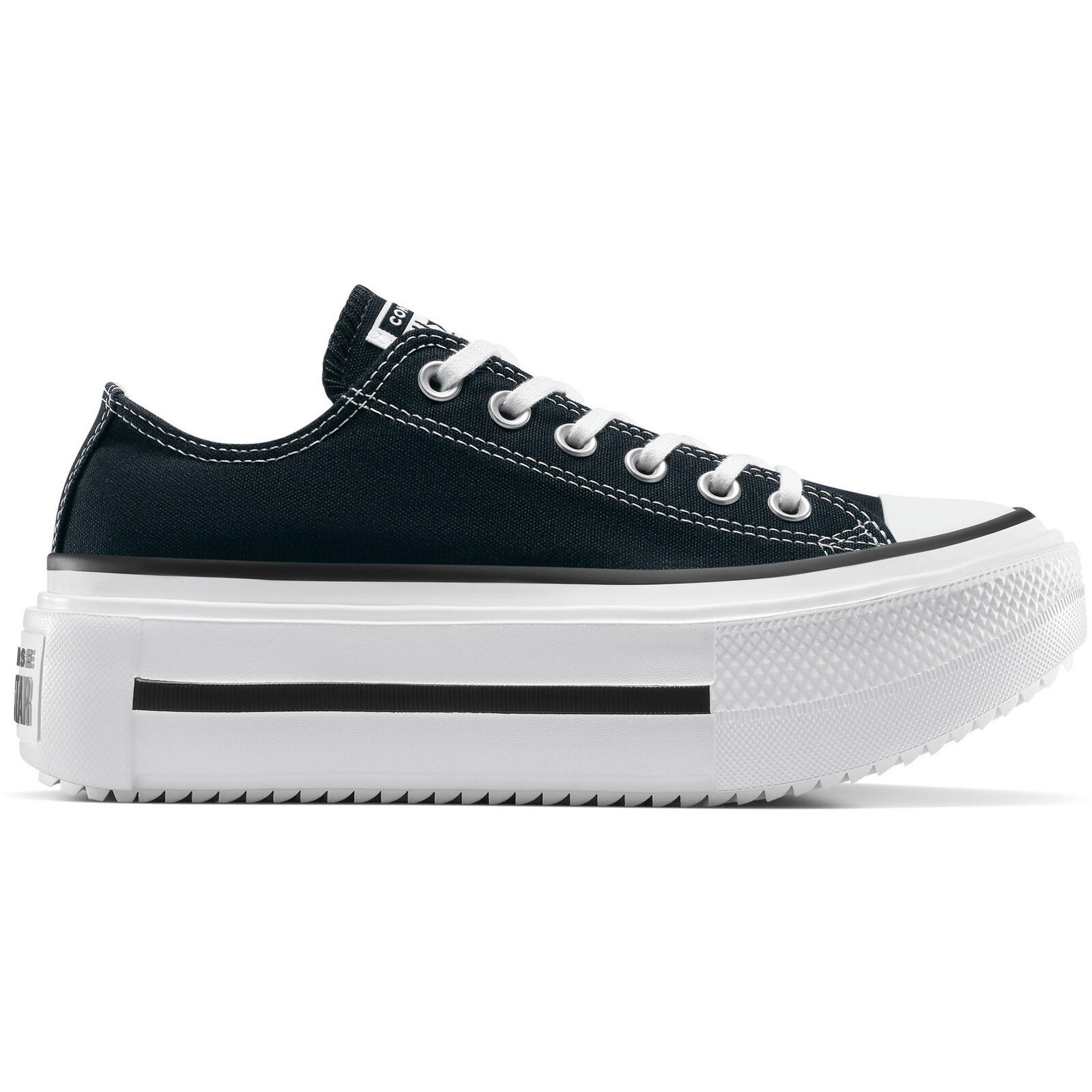 Converse - Baskets Converse Ct As Lift Double Stack, Noir, Unisexe - Chaussures De Sport - Noir - Decathlon