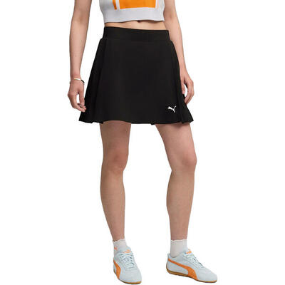 Gonna Puma Wardrobe Ess Pleated Skirt Nero Donne
