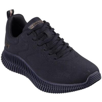 Zapatillas Skechers Bobs Geo How Marvelous, Negro, Mujer