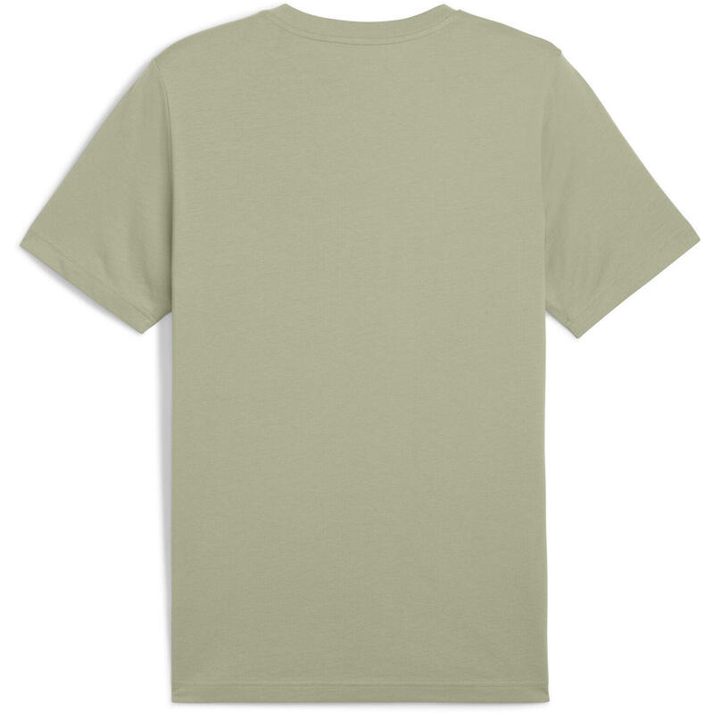 Tricou barbati Puma Ess 2 Color No. 1 Logo Tee, Gri