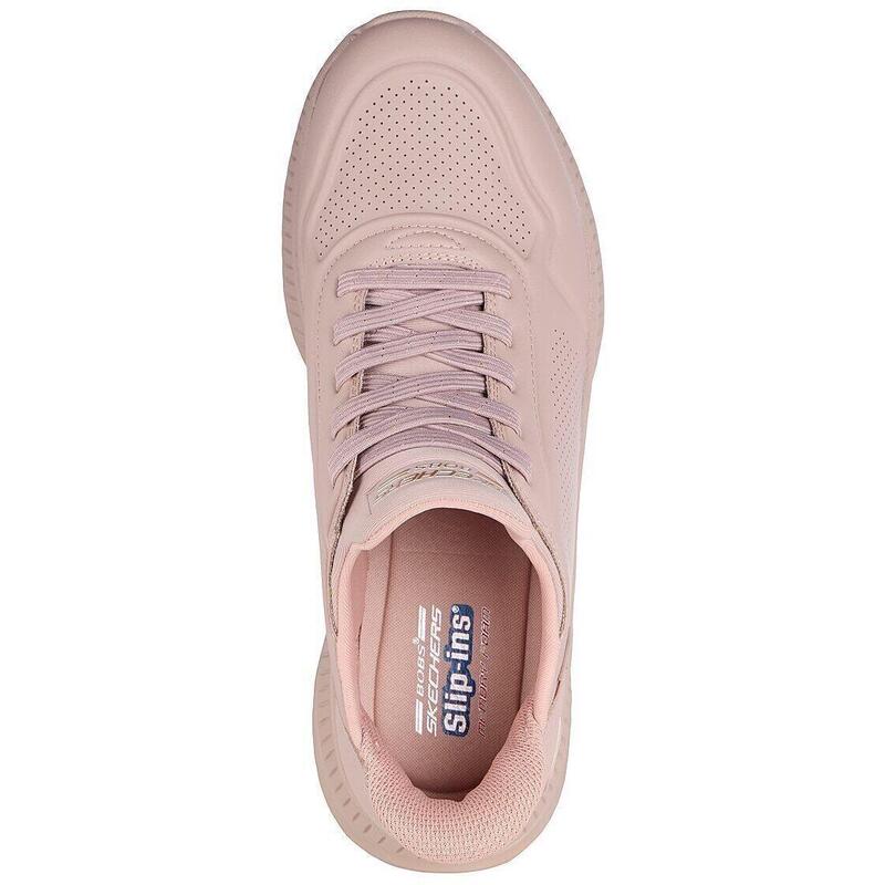 Pantofi sport femei Skechers Bobs Squad 4 - Key Look, Roz