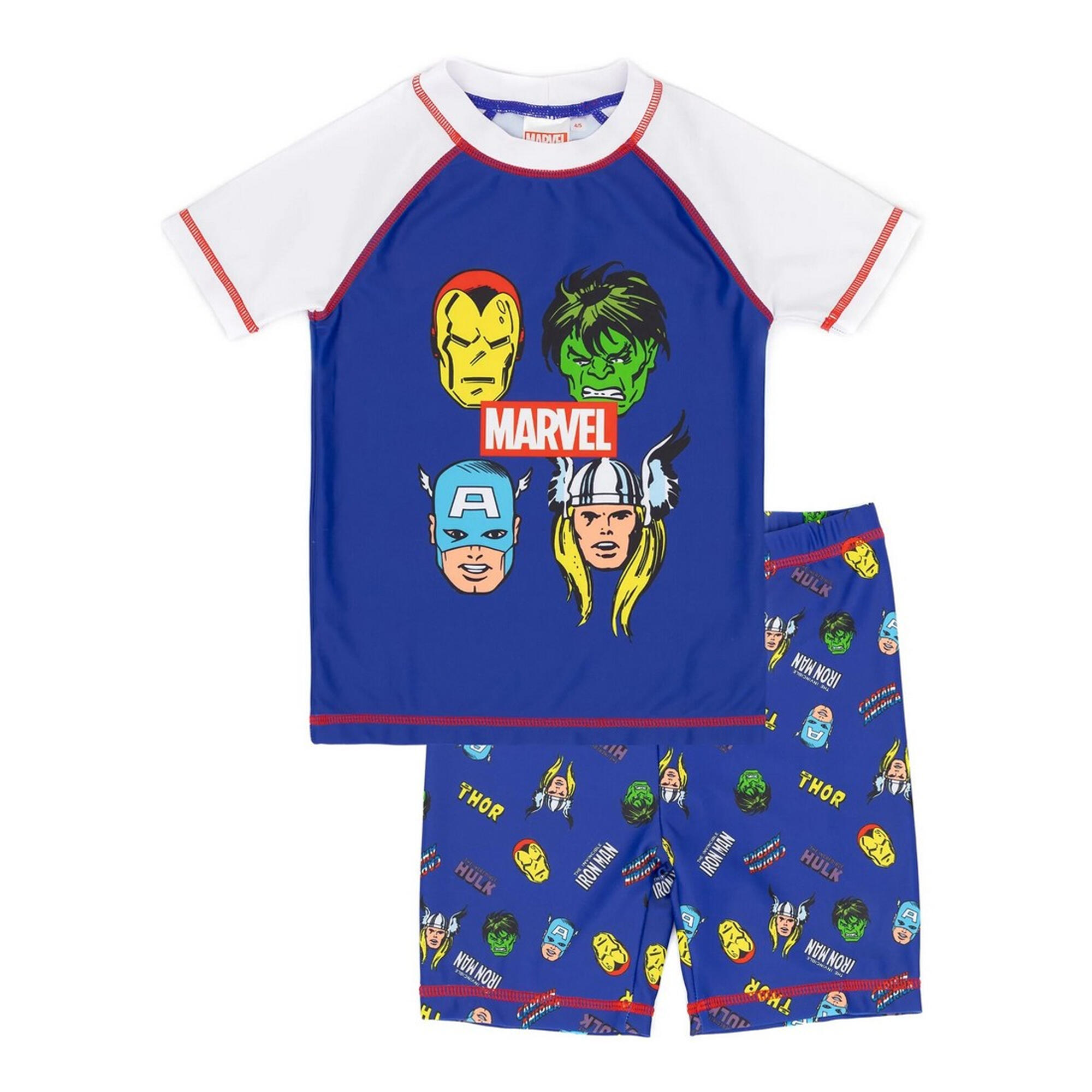 Marvel Boys Superhero Swim Set