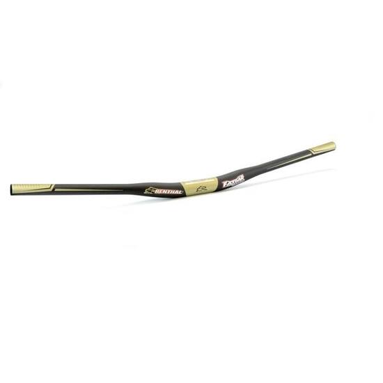 Manubrio Renthal Fatbar Carbon DH 800 mm 31.8 mm Nero/Oro