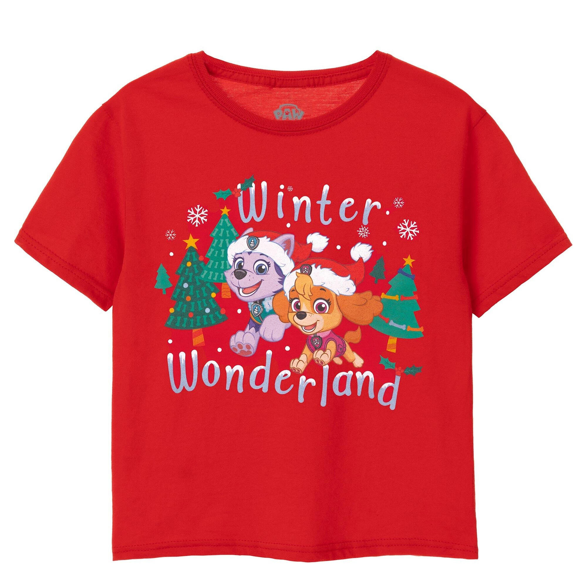 Paw Patrol Girls Winter Wonderland T-Shirt