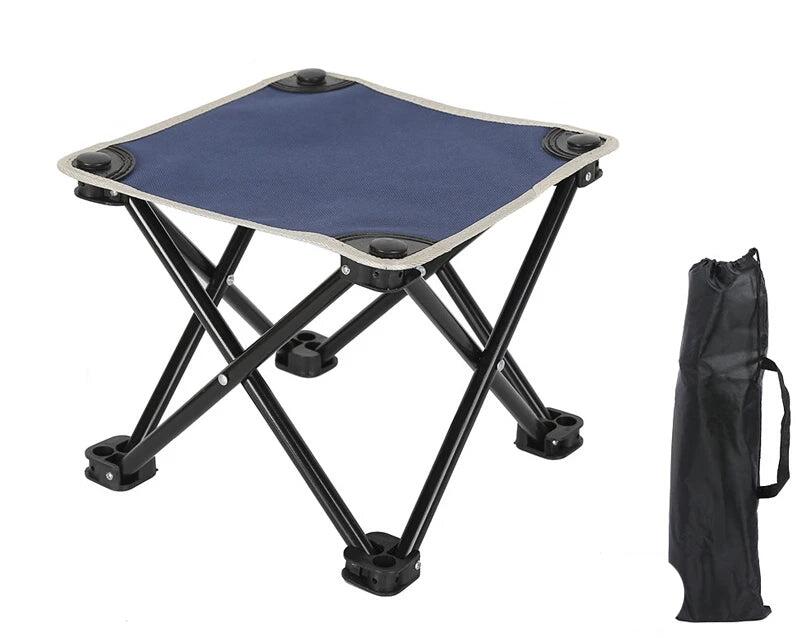 NNEOBA Collapsible Mini Folding Stool Blue