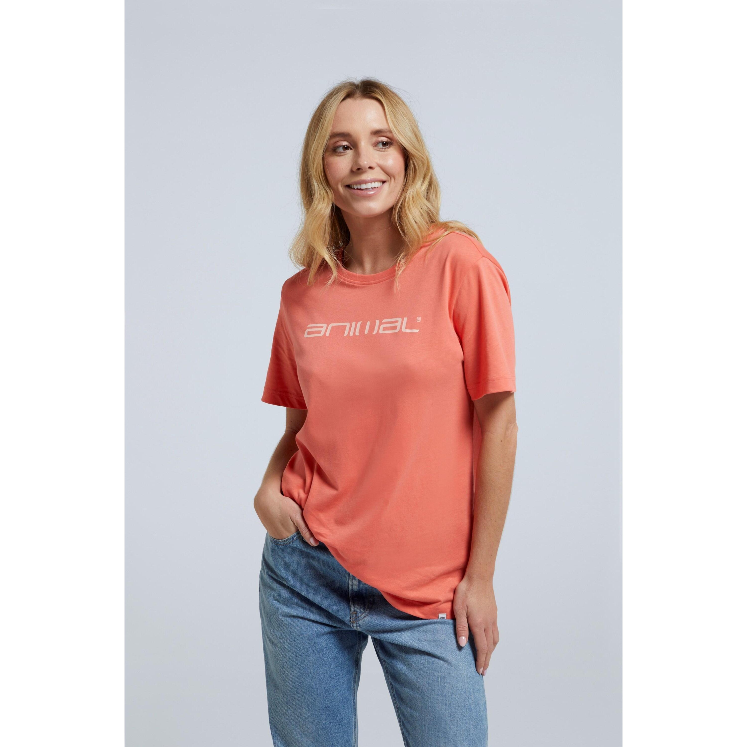 Animal Womens/Ladies Leena Organic Cotton Boxy T-Shirt