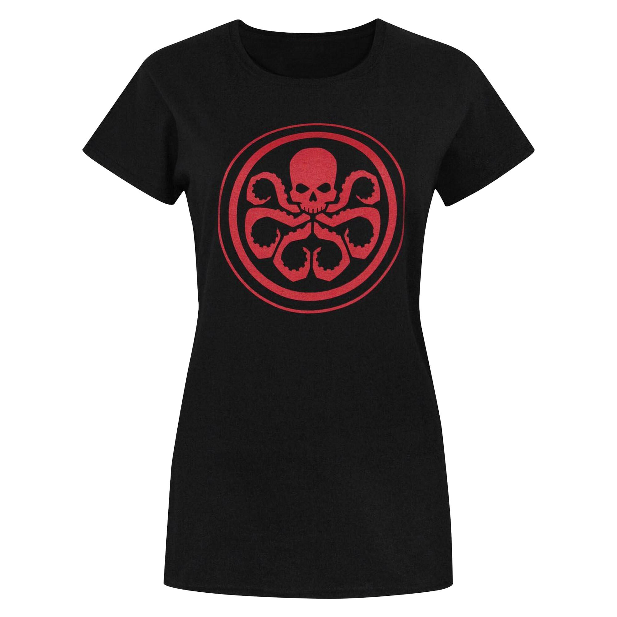 Marvel Womens/Ladies Hydra Logo T-Shirt