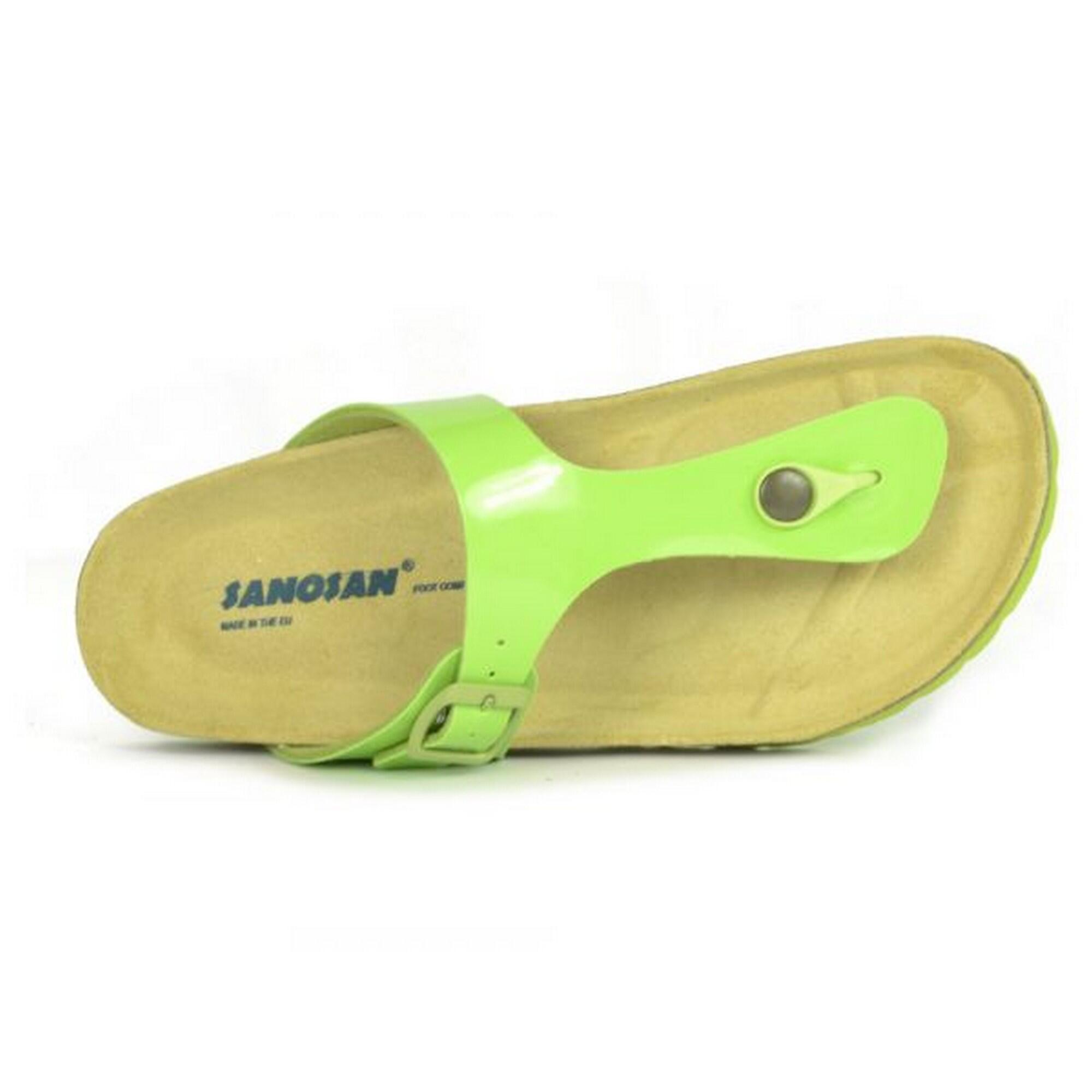 Sanosan Womens/Ladies Geneve Lacquered Leather Sandals