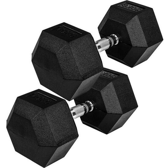 Haltères hexagonaux 2x30kg