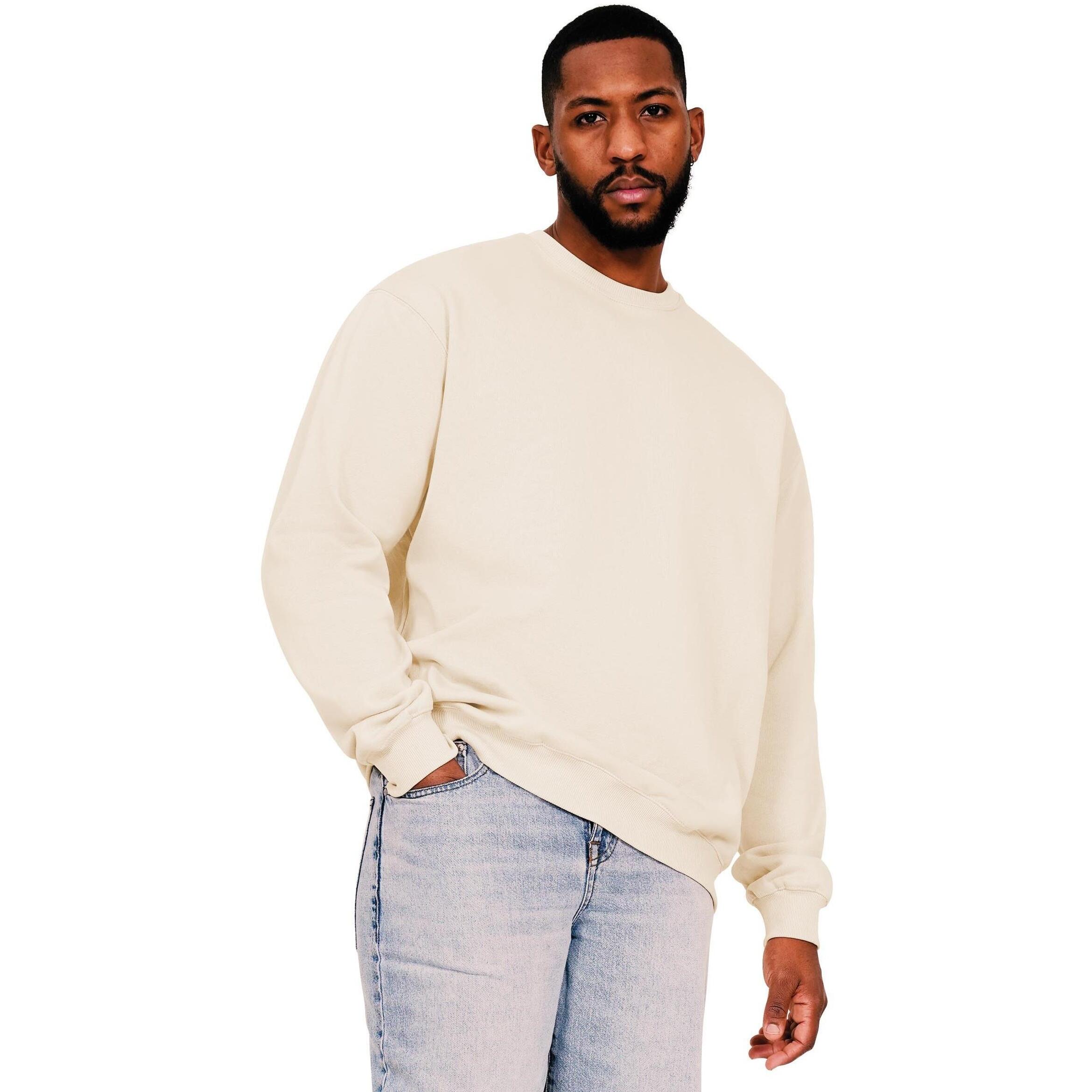 Casual Classics Mens Ringspun Cotton Oversized Sweatshirt