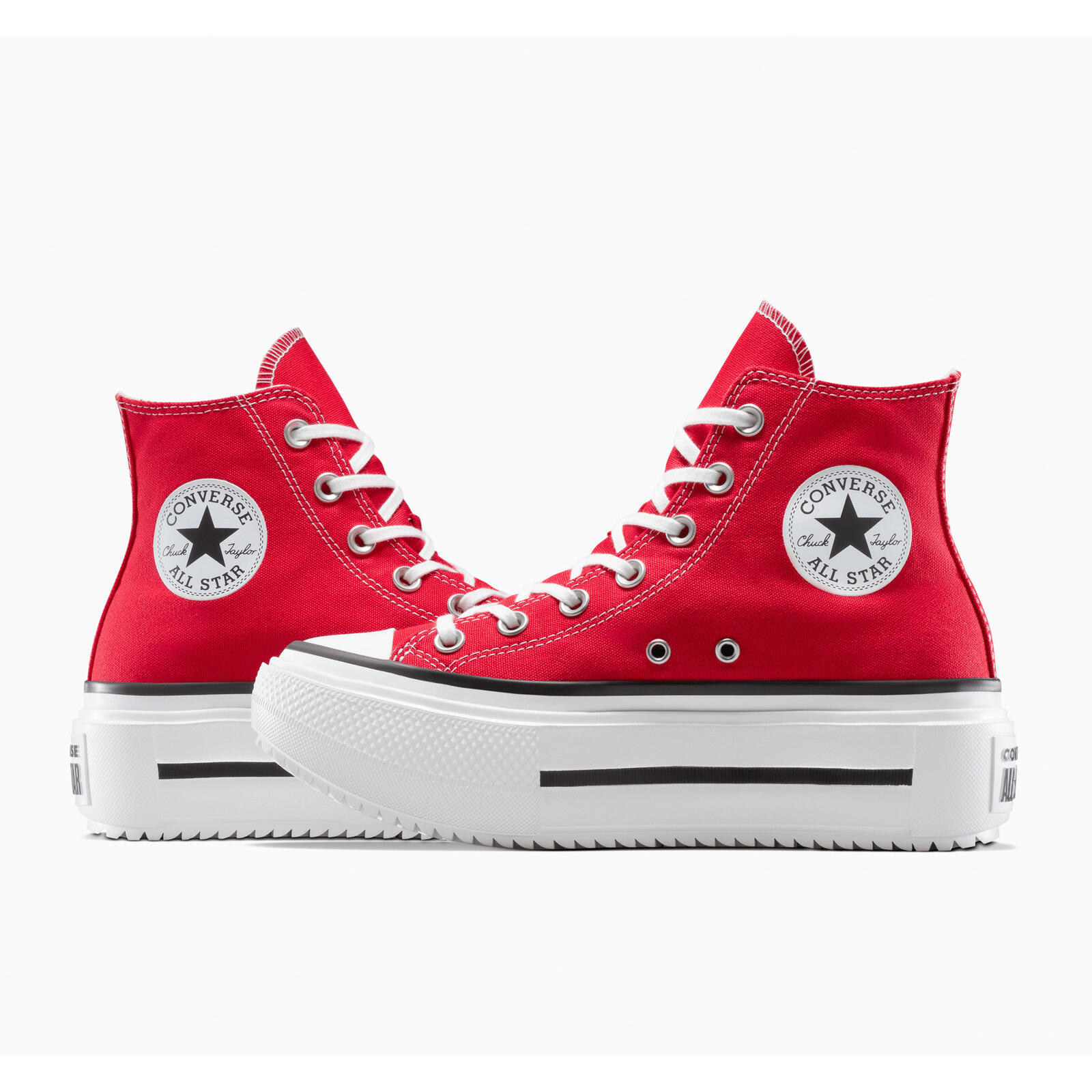 Baskets Converse Chuck Tlr As Lift Double Stack, Rouge, Femmes 5/5
