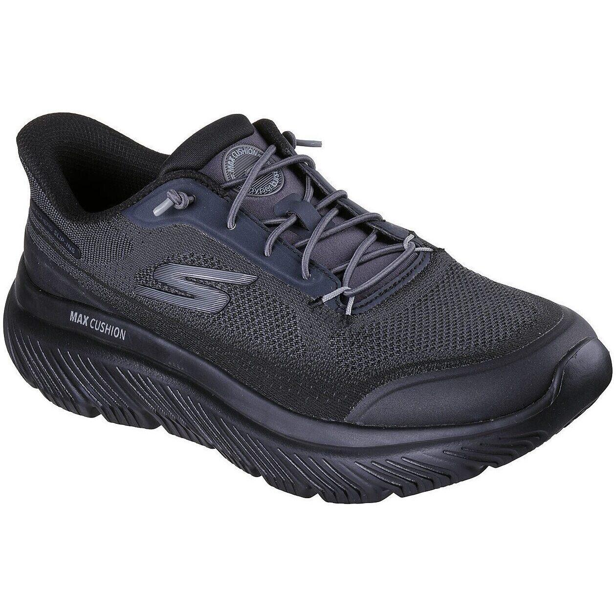 Skechers - Baskets Skechers Go Walk Max Cushioning Hyper, Noir, Hommes - Chaussures De Sport - Noir - Decathlon
